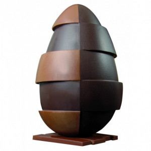 Moule Chocolat Oeuf Split Ø 14 x H 20 cm (x2) Pavoni Moule Chocolat Oeuf Split Ø 14 x H 20 cm (x2) Pavoni