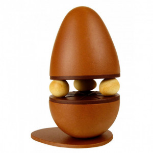 Moule Chocolat Oeuf Deck 13,5 x 10 cm x H 16,5 cm (x2) Pavoni Moule Chocolat Oeuf Deck 13,5 x 10 cm x H 16,5 cm (x2) Pavoni