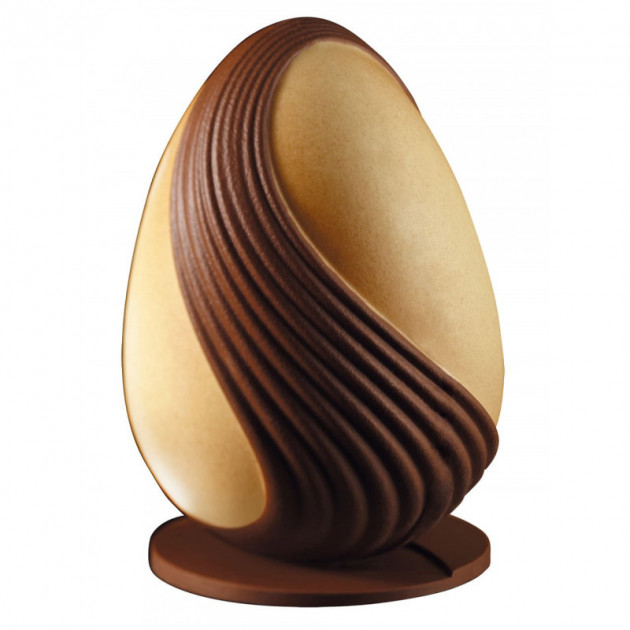 Moule Chocolat Oeuf Pinup Ø 14 x H 20 cm (x2) Pavoni