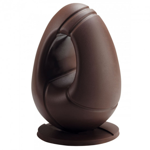 Moule Chocolat Oeuf Spaceship Ø 14 x H 20 cm (x2) Pavoni