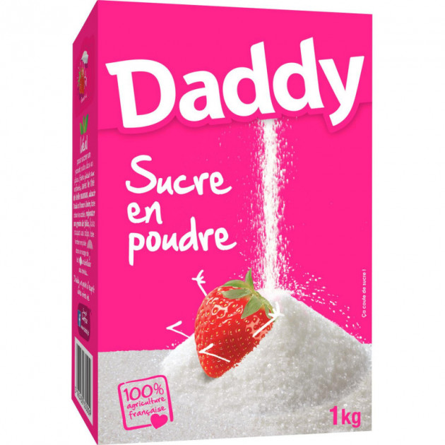 Sucre En Poudre 1 Kg Daddy Cuisineaddict Com Achat Vente