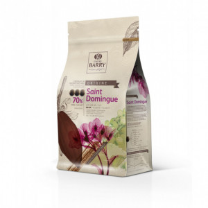 Chocolat noir origine Saint-Domingue 70% 1 kg Chocolat noir origine Saint-Domingue 70% 1 kg