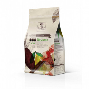 Chocolat noir origine Tanzanie 75% 1 kg Chocolat noir origine Tanzanie 75% 1 kg