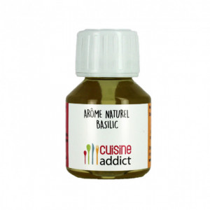 Arôme alimentaire Naturel Basilic 58ml Cuisineaddict Arôme alimentaire Naturel Basilic 58ml Cuisineaddict