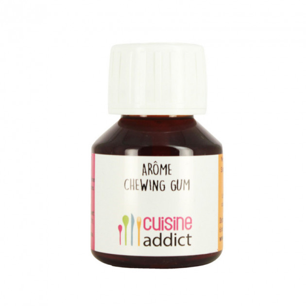 Arôme alimentaire Chewing Gum 58 ml Cuisineaddict - ,  Achat, Vente