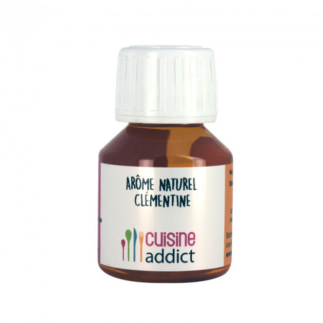 Arôme Alimentaire Naturel Clémentine 58 ml Cuisineaddict