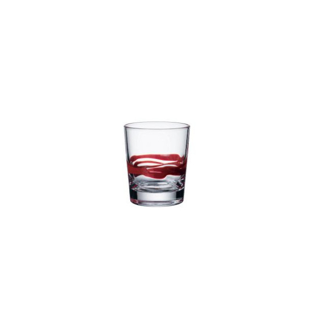 FIN DE SERIE Verre a liqueur Ceralacca - Rouge - 12 cl x6