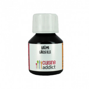 Arôme Alimentaire Groseille 58 ml Cuisineaddict