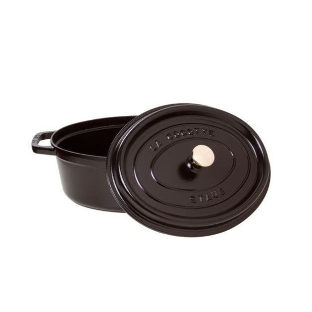 Cocotte Ovale 29 cm Noir Staub Fonte 4.2l