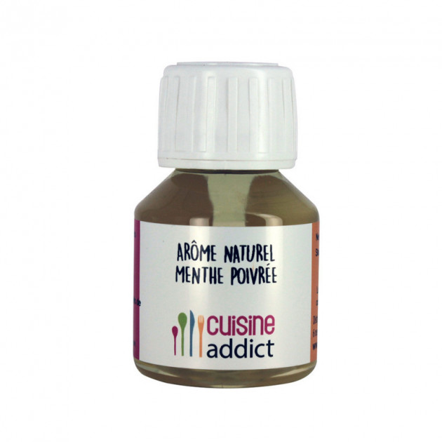 Arôme Alimentaire Naturel Menthe Poivrée 58ml Cuisineaddict