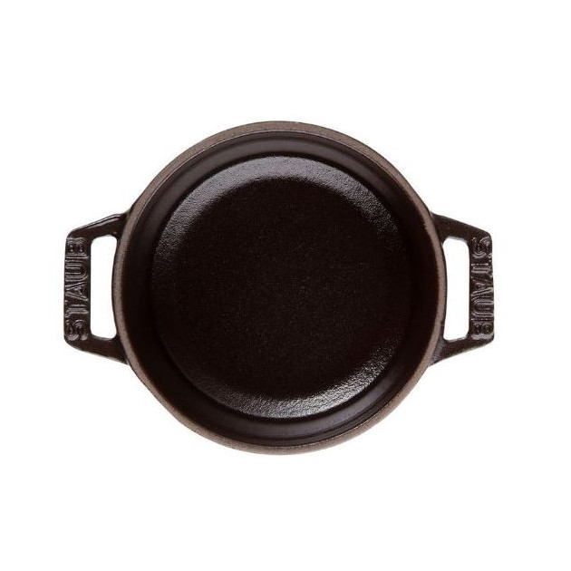 Cocotte Ronde 16 cm Noir Staub Fonte 1.2 l Cocotte Ronde 16 cm Noir Staub Fonte 1.2 l