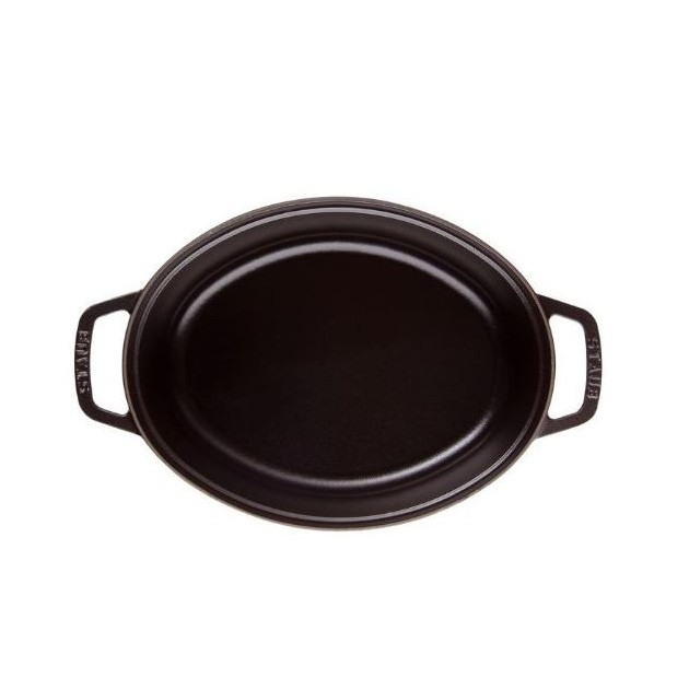 Cocotte Ovale 31 cm Noir Staub Fonte 5.4 l Cocotte Ovale 31 cm Noir Staub Fonte 5.4 l