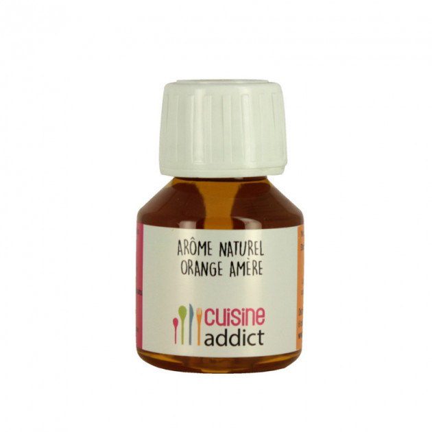 Arome alimentaire Naturel Orange Amere 58ml Cuisineaddict