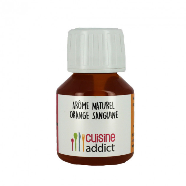 Arome alimentaire Naturel Orange Sanguine 58ml Cuisineaddict