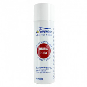 Spray Alimentaire Scintillant Rubis 250 ml Florensuc
