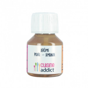 Arôme Alimentaire Poire Amande 58ml Cuisineaddict
