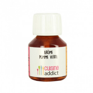 Arôme Alimentaire Pomme Verte 58ml Cuisineaddict