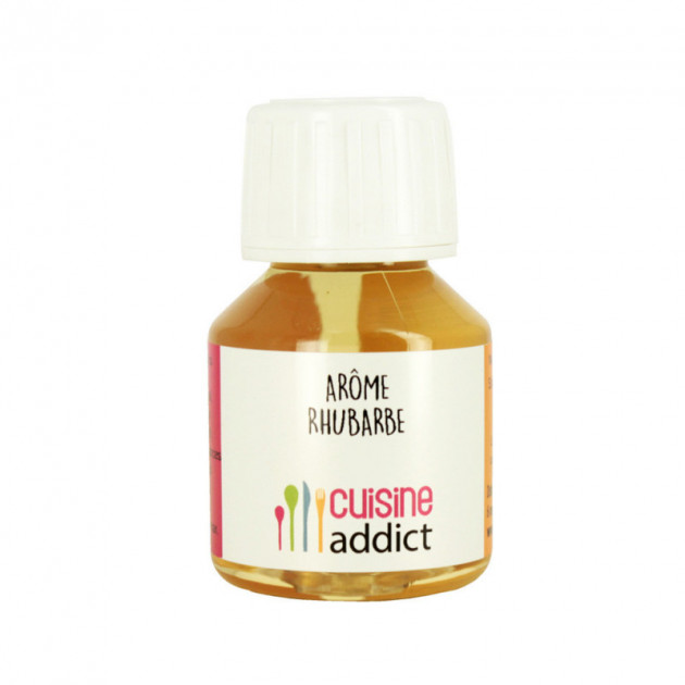 Arôme Alimentaire Rhubarbe 58ml Cuisineaddict