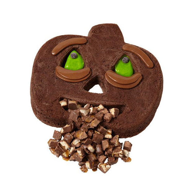 Realisation avec le Moule a gateau Citrouille Halloween Wilton Realisation avec le Moule a gateau Citrouille Halloween Wilton