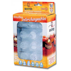 Boîte de 10 Douilles Interchangeables Matfer Boîte de 10 Douilles Interchangeables Matfer
