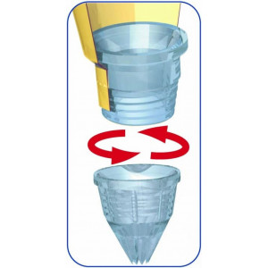 FIN DE SERIE Lot de 2 Douilles unies U3 4 mm Interchangeables Matfer