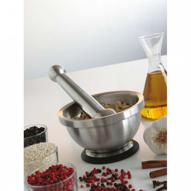 Mortier et Pilon inox Mastrad