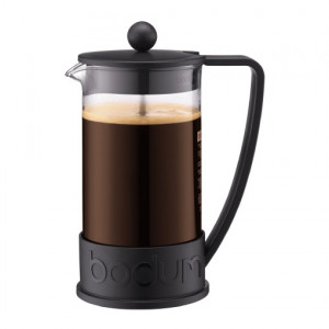 Cafetière à Piston Brazil 8 tasses 1L - Noir Cafetière à Piston Brazil 8 tasses 1L - Noir