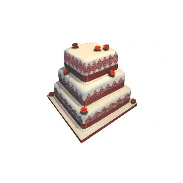 Plaque Silicone Effet Dentelle N 4 400x0 Mm Mallard Ferriere Cuisineaddict Com Achat Vente