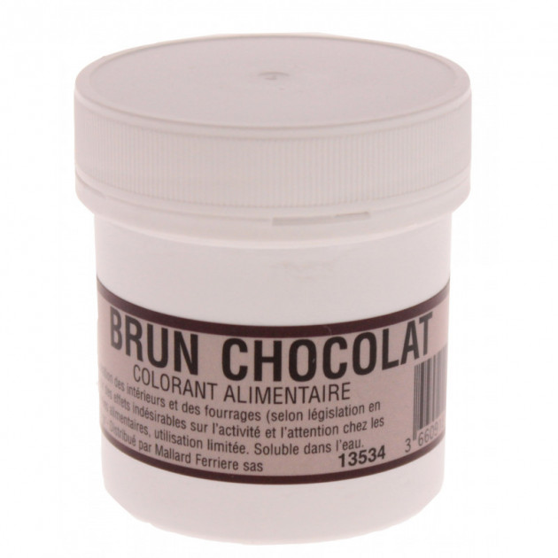 Colorant alimentaire Marron Brun Caramel E150C 25g Poudre Hydrosoluble  Cuisineaddict - , Achat, Vente