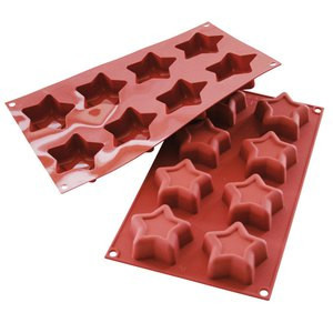 Moule étoiles professionnel en silicone Moule étoiles professionnel en silicone