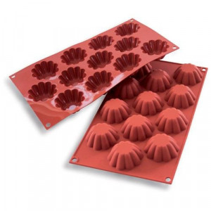 Moule mini brioches professionnel en silicone Moule mini brioches professionnel en silicone