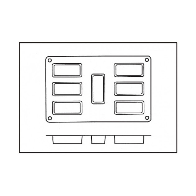 Moule Financiers en silicone Silcon Flex Moule Financiers en silicone Silcon Flex