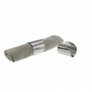 Rond de serviette inox Sphère diamètre 4cm par LeBrun (x4) Rond de serviette inox Sphère diamètre 4cm par LeBrun (x4)