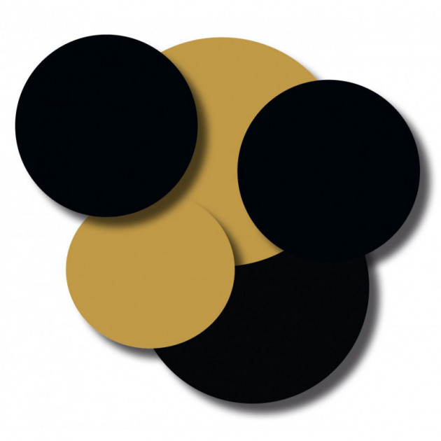 onds Or Ø16 cm (double face or noir) onds Or Ø16 cm (double face or noir)