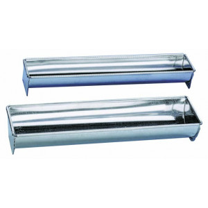 Gouttière à Bûche Fer Blanc 50 x 6 cm