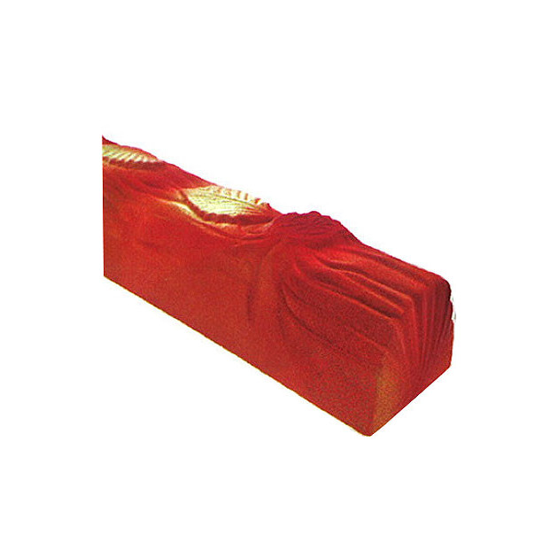 Moule Bûches decors feuilles (x12) 3 Moule Bûches decors feuilles (x12) 3