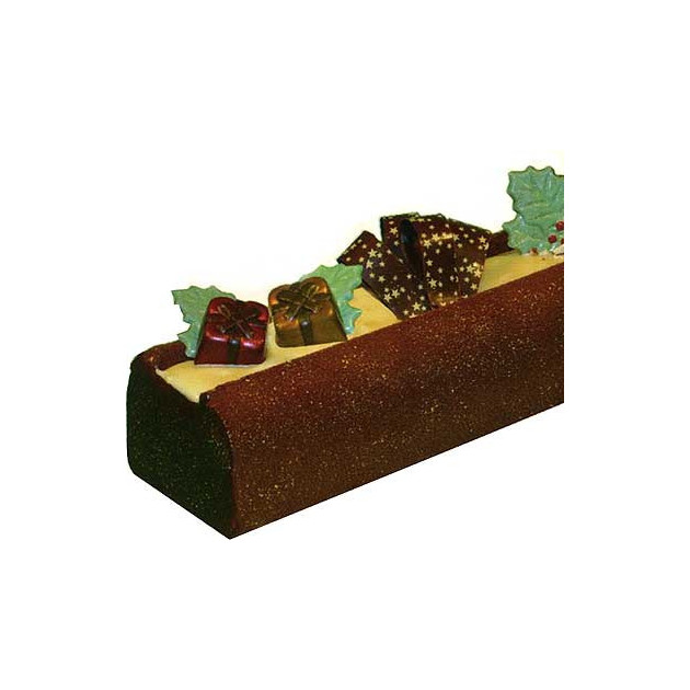 Moule Bûche Ronde fond plat (x12) - Moule à Bûche de Noël glacées, acheter,  vente, achat