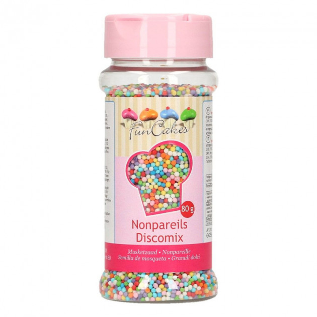 Melange Mini-billes Disco 80 g Funcakes