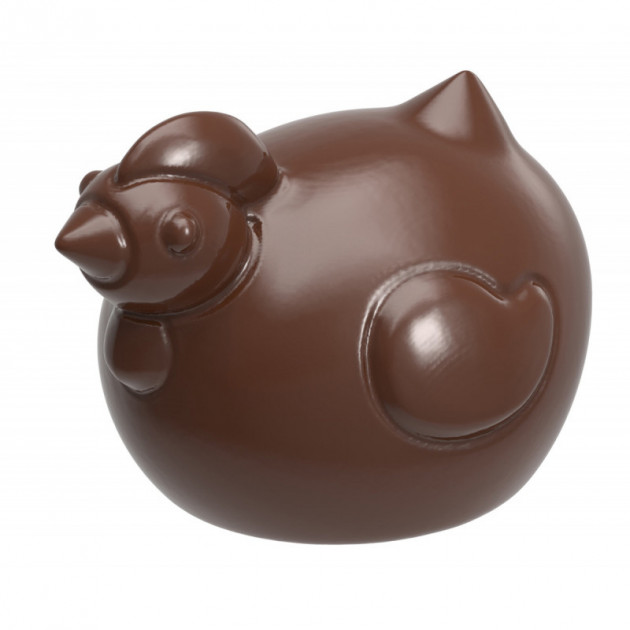 Moule a Chocolat Poule Ronde (x18) Chocolate World