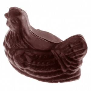 Moule à Chocolat Poule Classique (x16) Chocolate World Moule à Chocolat Poule Classique (x16) Chocolate World