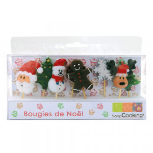 Bougie de Noël (x8)