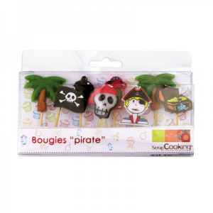 Bougies d'anniversaire ''Pirate'' (x8) Bougies d'anniversaire ''Pirate'' (x8)