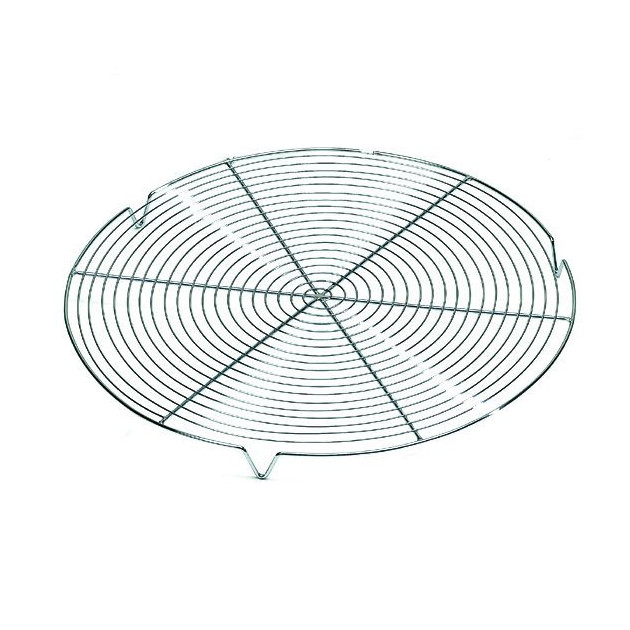 Grille Ronde avec pieds Chromee Ã˜ 24 cm