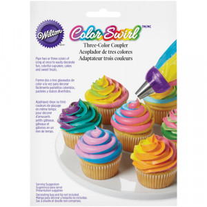 Adaptateur 3 couleurs ColorSwirl Wilton Adaptateur 3 couleurs ColorSwirl Wilton