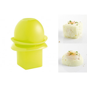 Cuit-oeuf rond/carré micro-ondes Mastrad Vert