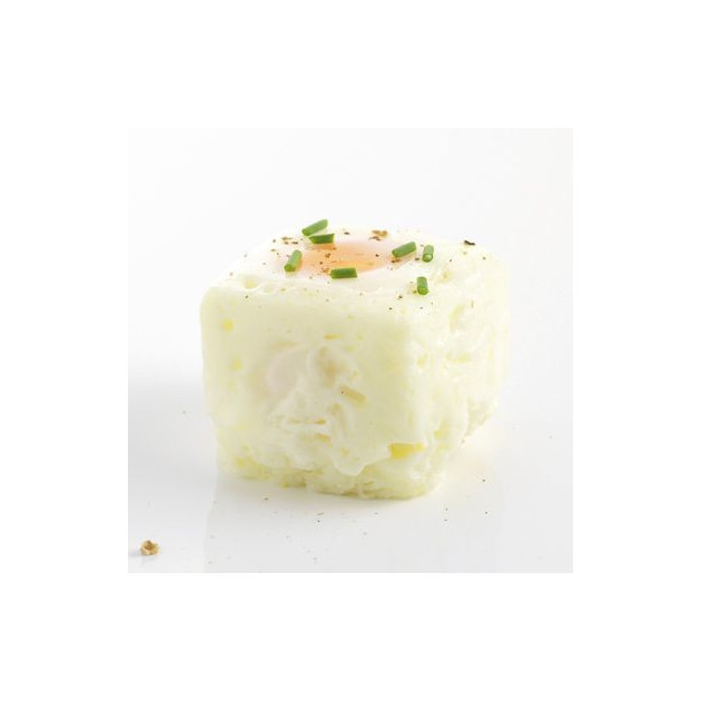 Cuit-oeuf rond/carre micro-ondes