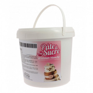 Pâte à Sucre PREMIUM Blanche - Seau de 5 kg Pâte à Sucre PREMIUM Blanche - Seau de 5 kg