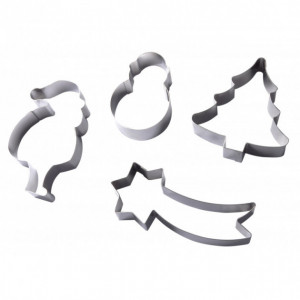 Boite de 4 nonnettes de Noël Boite de 4 nonnettes de Noël