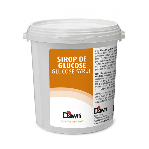 Sirop de glucose parfumé au miel - Pot 1kg