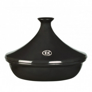 Plat à Tajine en céramique Fusain (Noir) Emile Henry 32 cm Plat à Tajine en céramique Fusain (Noir) Emile Henry 32 cm
